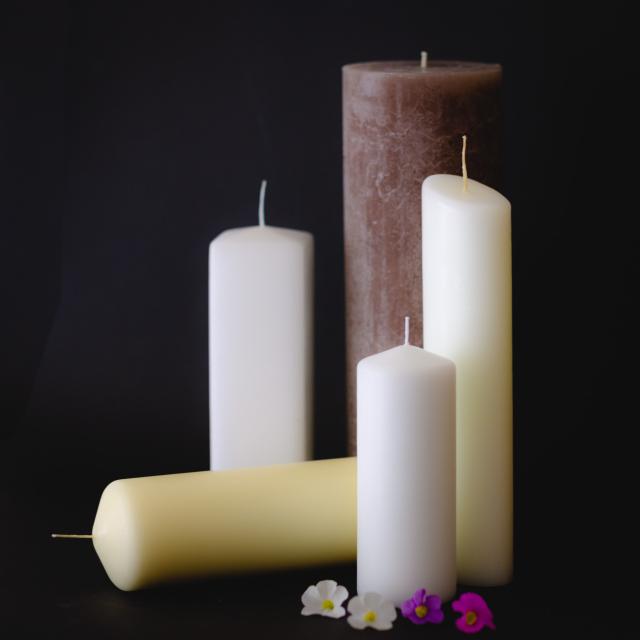 Hochwertige Kerzenrohlinge sind die perfekte Basis für selbstgemachte Kerzen. 